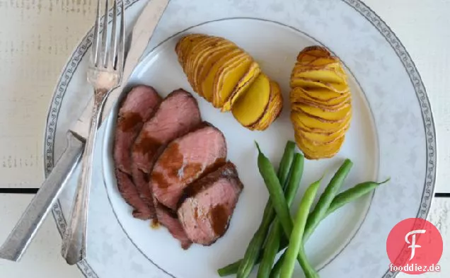 Gewürzter Lendenbraten für zwei