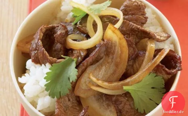 Japanische Rinderschüssel