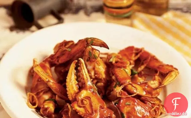 Cracked Crab mit Tamarindensauce
