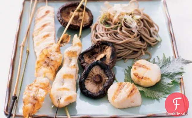 Kalter Soba Nudelsalat