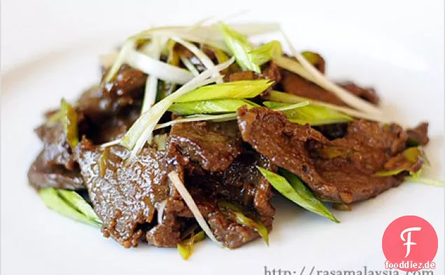 Mongolisches Rindfleisch