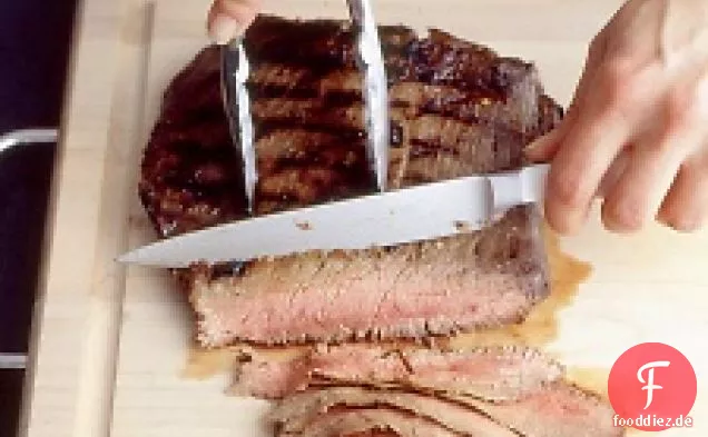 Flankensteak mit Limettenmarinade