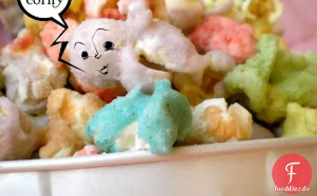 Kandiertes Popcorn