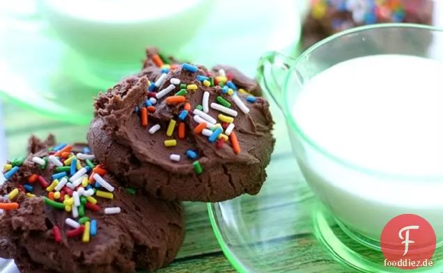Brownie Buttercreme Kekse