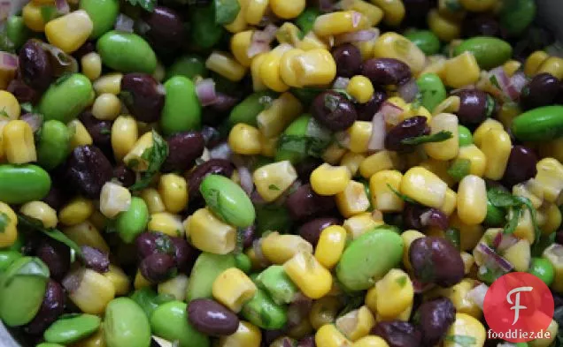 Koriander Succotash Quesadillas