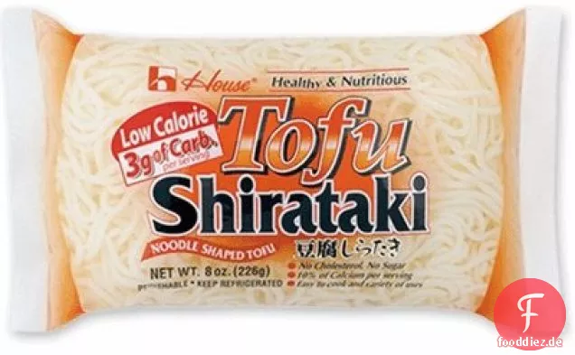 Würzige koreanische Tofu-Nudeln mit Thunfisch