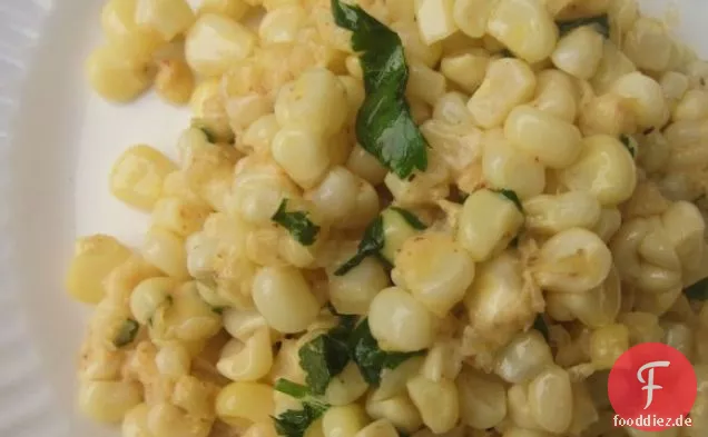 Parmesan-Koriander-Mais-Pfanne