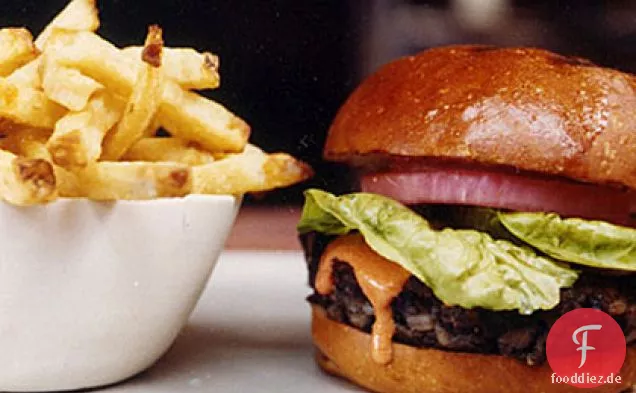 Schwarze Bohnen Burger