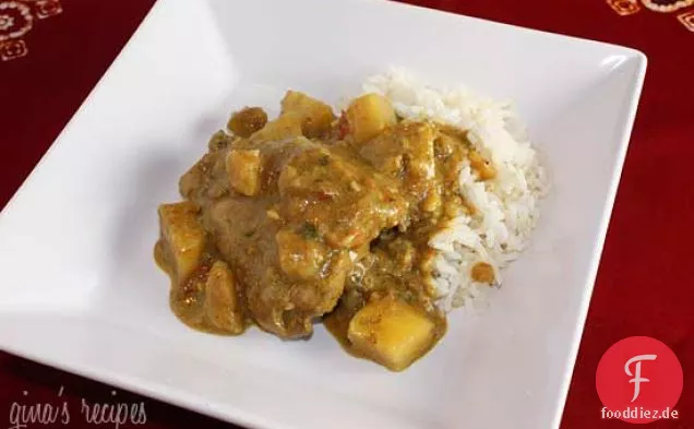 Hühnercurry mit Kokosmilch