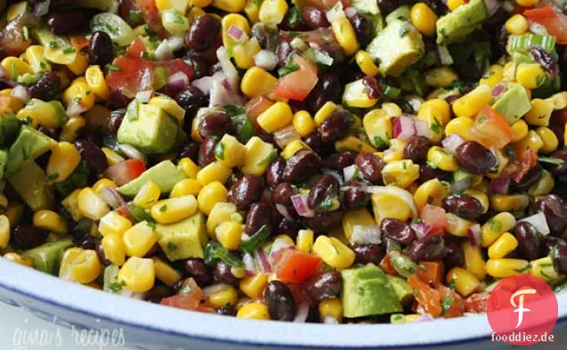 Südwestlicher schwarzer Bohnensalat