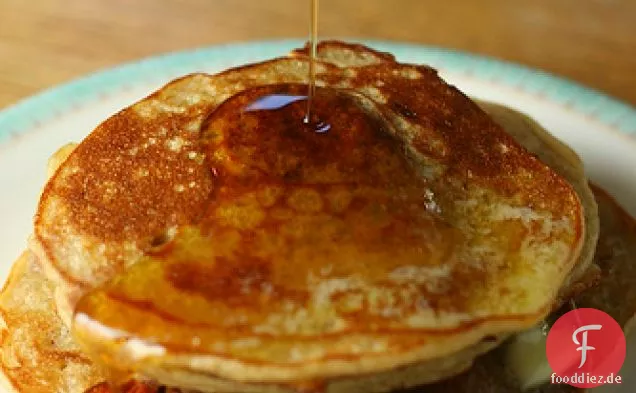 Glutenfreie Orangensaft-Pfannkuchen
