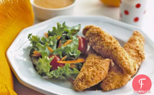 Chicken Fingers Mit Orangen-DIP-Sauce