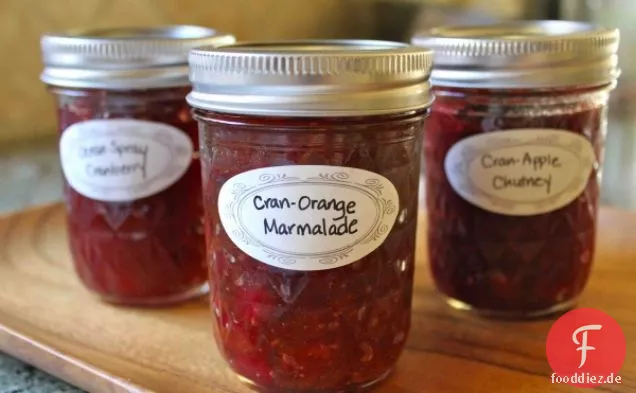 Cran-Orangenmarmelade Rezept