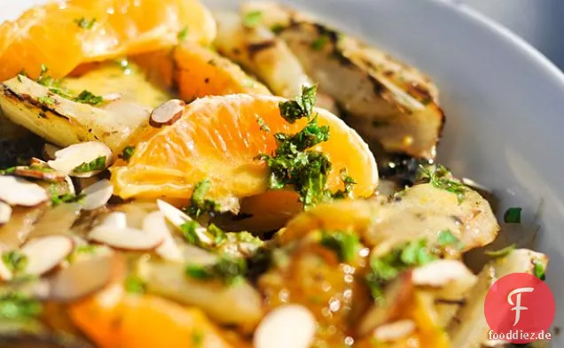 Grillen: Fenchel und Orangensalat