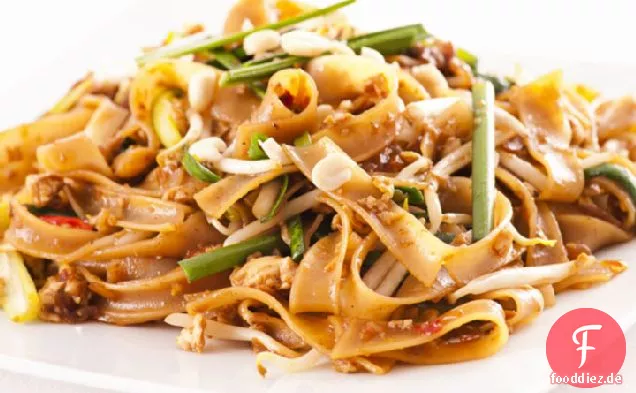 Würzige Soba mit Shiitakes und Edamame