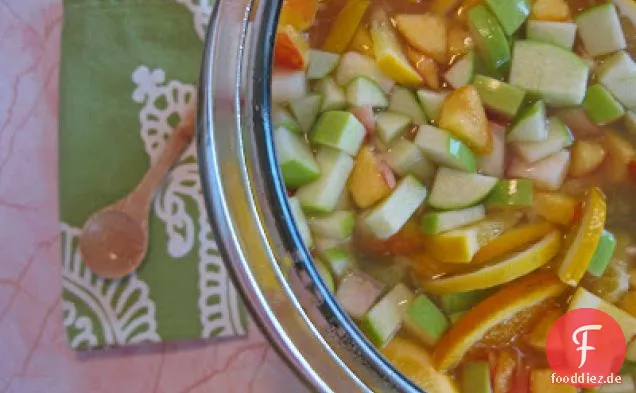 Pfirsich Sangria -