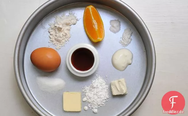 Orangenkuchen im Pionierstil