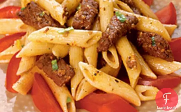 Beefsteak Nudelsalat