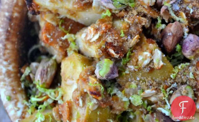 Glutenfreie Apfel Pistazien knusprig