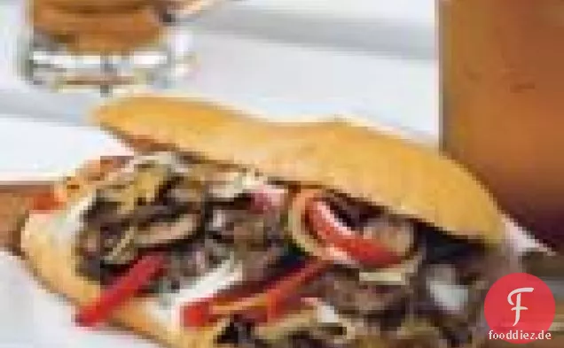 Smoky Philly Cheesesteaks