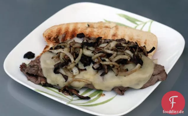Gegrillte Käsesteak Subs