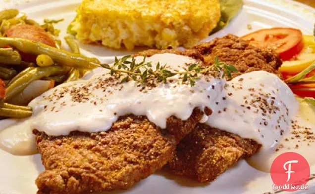 Country-gebratenes Steak im Paradies