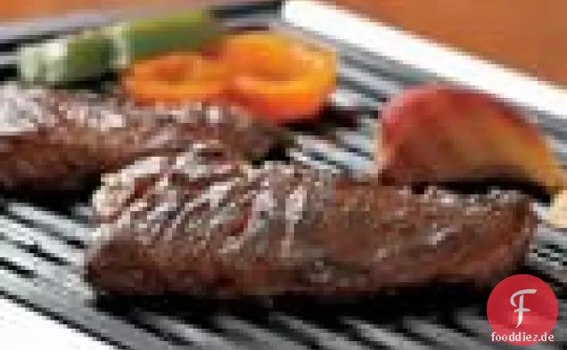 Gegrilltes mariniertes Rocksteak