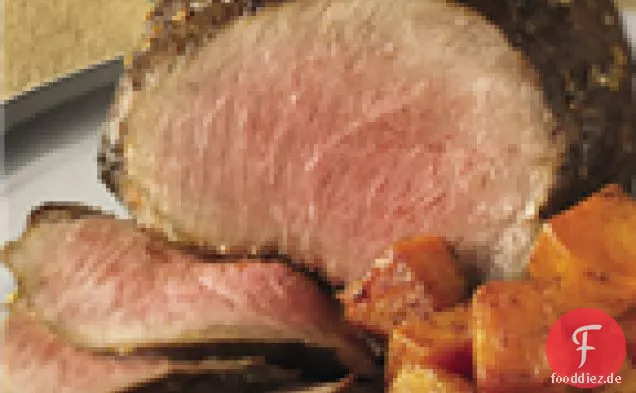 Ancho Chili-geriebener Rinderbraten