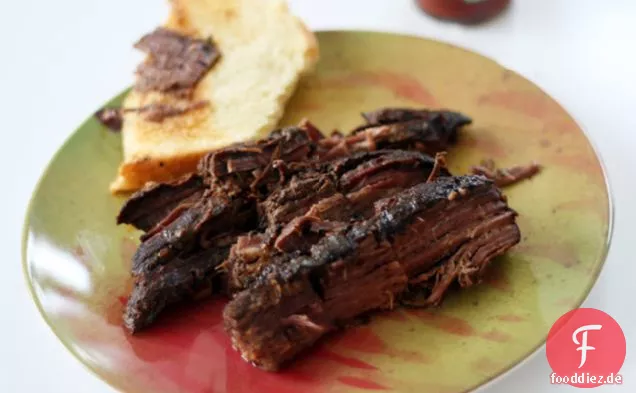 Langsam gekochtes Barbecue Brisket