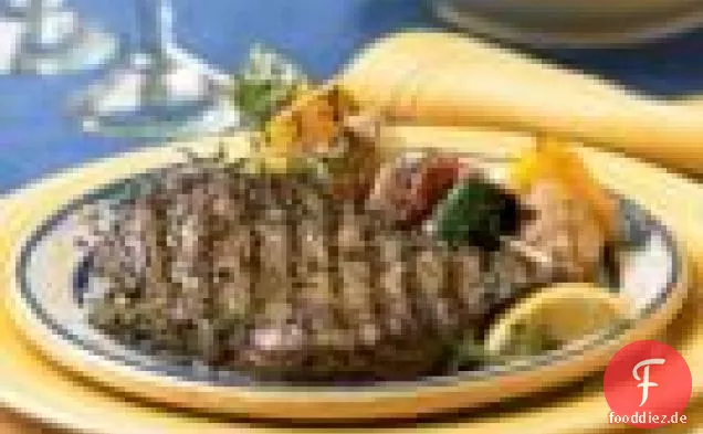 Toskanische Gegrillte Rib-eye-Steaks