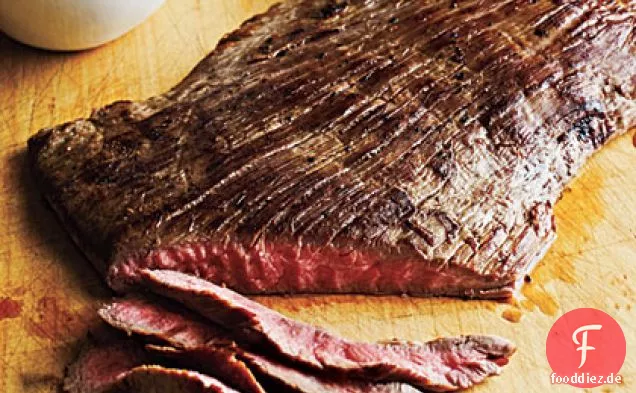 Flankensteak mit Romesco-Sauce