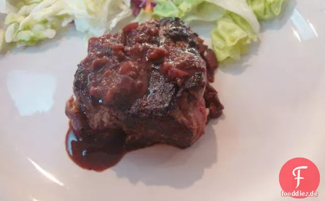 Filet Mignon mit Portwein und Senfsauce