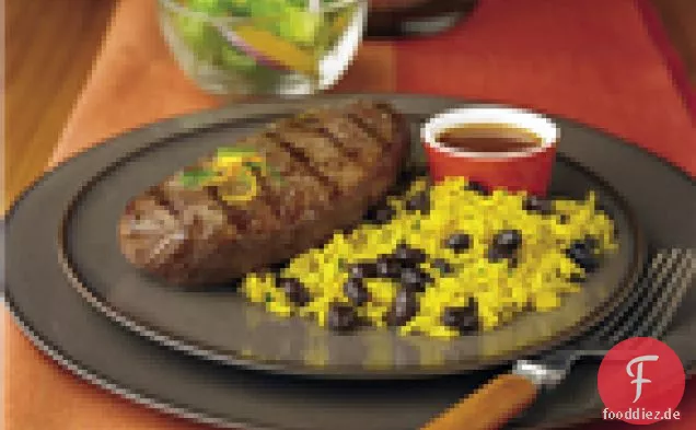 Ranch Steaks mit Zitrusfrüchten-Jalapeño Mojo