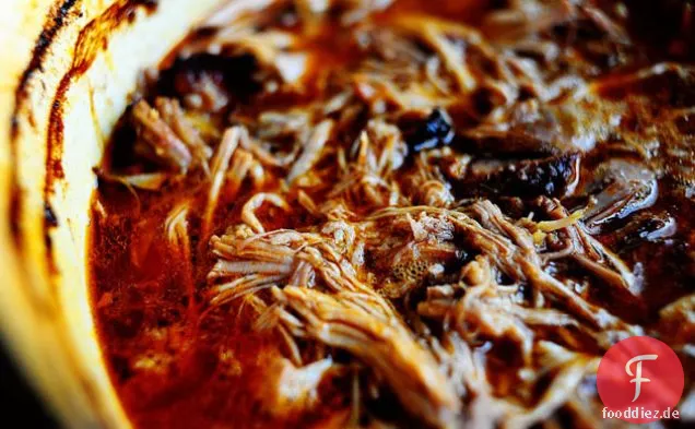 Spicy Dr. Pepper zerkleinertes Schweinefleisch