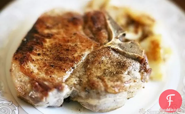 Mom's perfekte Schweinekoteletts