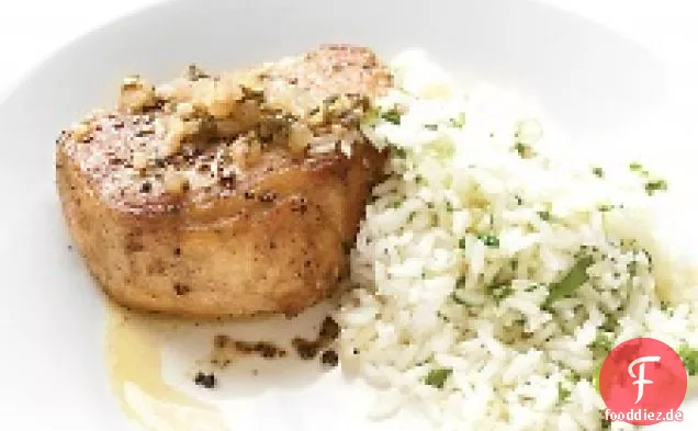 Salbei Schweinekoteletts