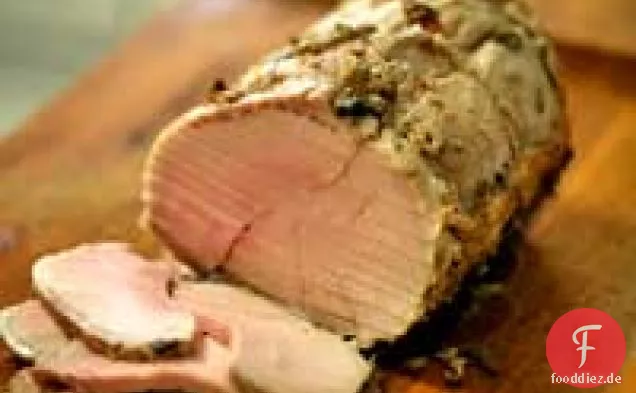 Schweinebraten Mit Kardamom-Pilz-Soße