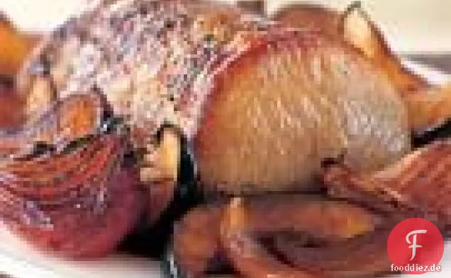 Gebratenes Schweinefleisch Mit Hoisin Gemüse
