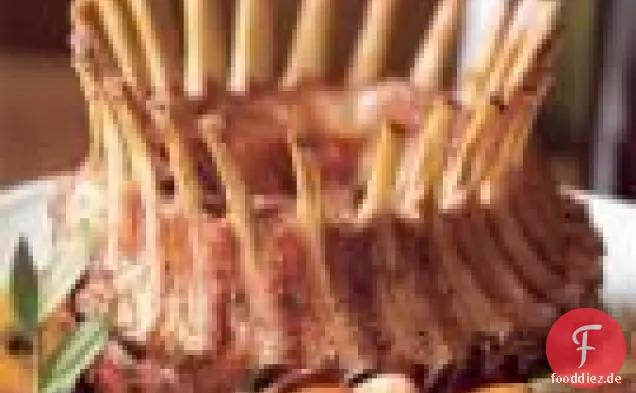 Gesalzene Krone Braten von Schweinefleisch