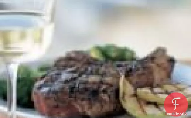 Kräuter-Schweinekoteletts Mit Äpfeln