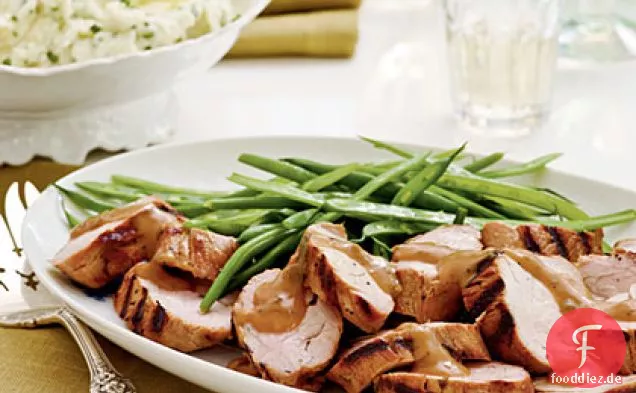Bourbon-Brauner Zucker Schweinefilet