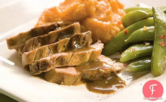 Bourbon-mariniertes Schweinefilet