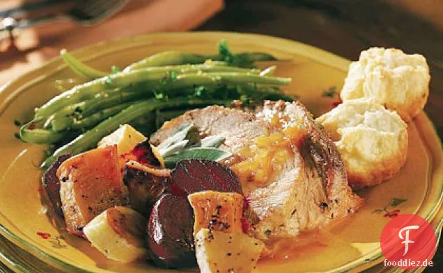 Orange-Dijon Schweinefilet