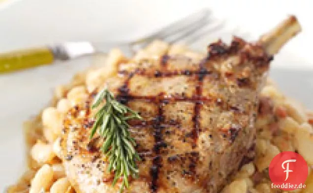 Gegrillte Schweinekoteletts