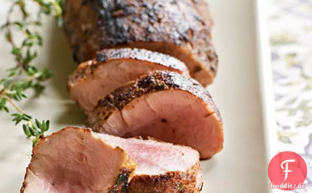 Spice-Rubbed Pork Tenderloin