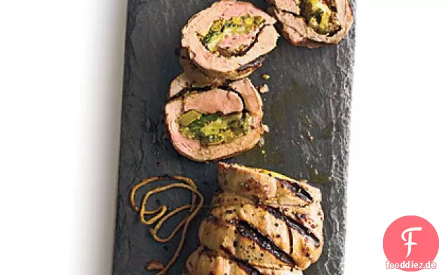 Gefülltes kubanisches Schweinefilet