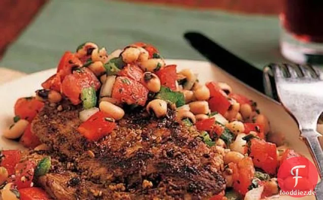 Fenchel-verkrustetes Schweinefilet