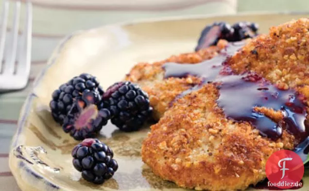 Salbei-und-Pekannuss-Schweinefilet-Schnitzel