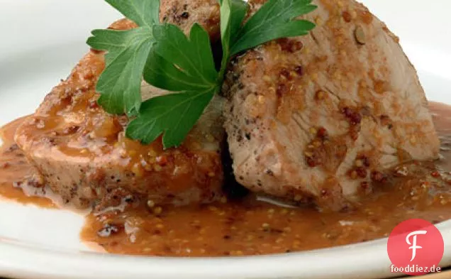 Schweinefilet mit Guave Bourbon Sauce