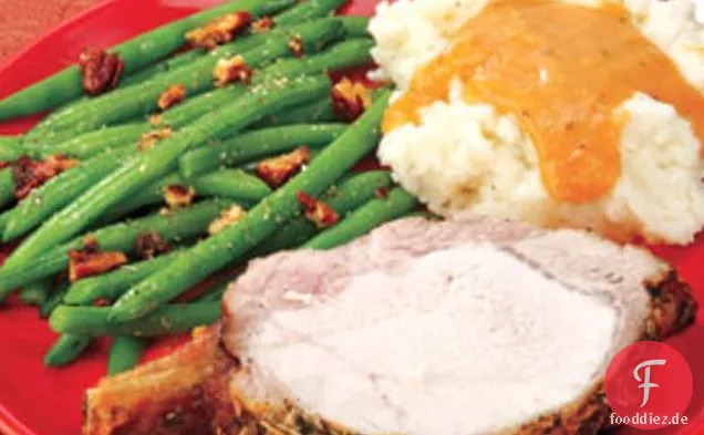 Schweinelende mit Kräuterkruste